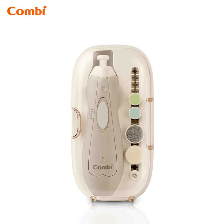 日本 Combi 母嬰兩用電動磨甲器 (米色) (0m+)【香港行貨】