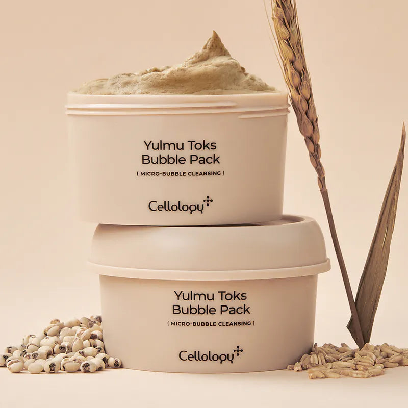 Cellology 薏仁泡泡淨化潔面膜 100g| 3分鐘泡泡淨化 | 深層清潔 | 去油脂角質