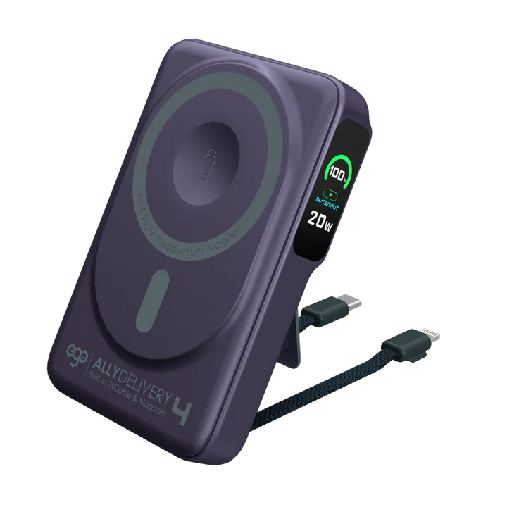 EGO Ally Delivery 4 @Magsafe 10000mAh 6in1 powerbank【香港行貨】