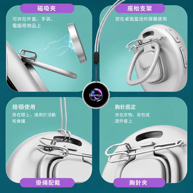 Beambox Nikko 動態電子襟章【香港行貨】