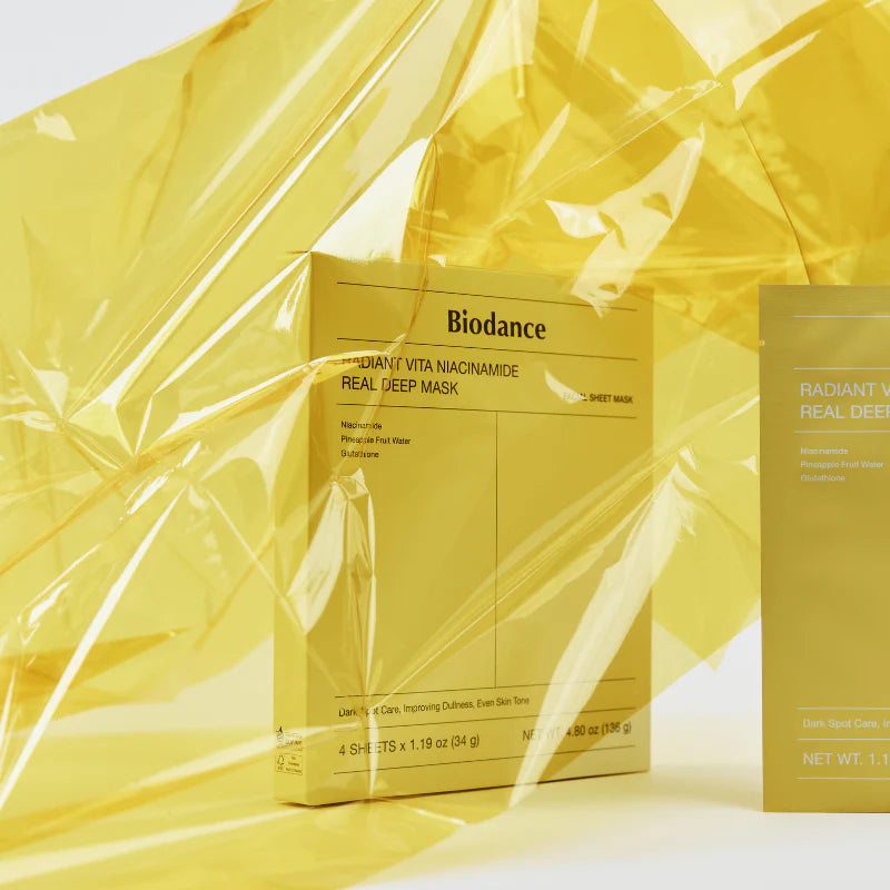 Biodance Radiant Vita Niacinamide Real Deep Mask Radiant Vita 菸鹼醯胺深層面膜【平行進口】