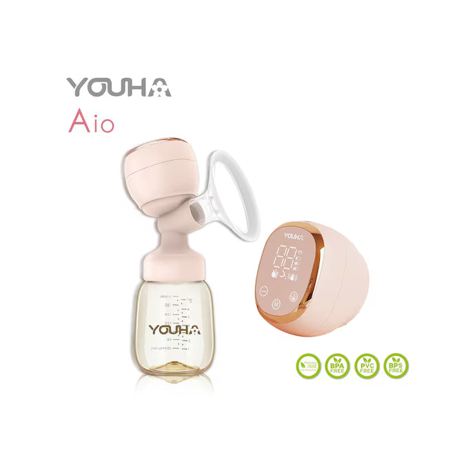 YOUHA 優合 Aio 電動吸奶器及哺乳按摩器【香港行貨】