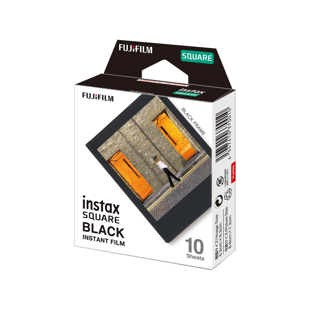 Fujifilm Instax Square Film (Black) 富士即影即有正方形菲林相紙 10 張