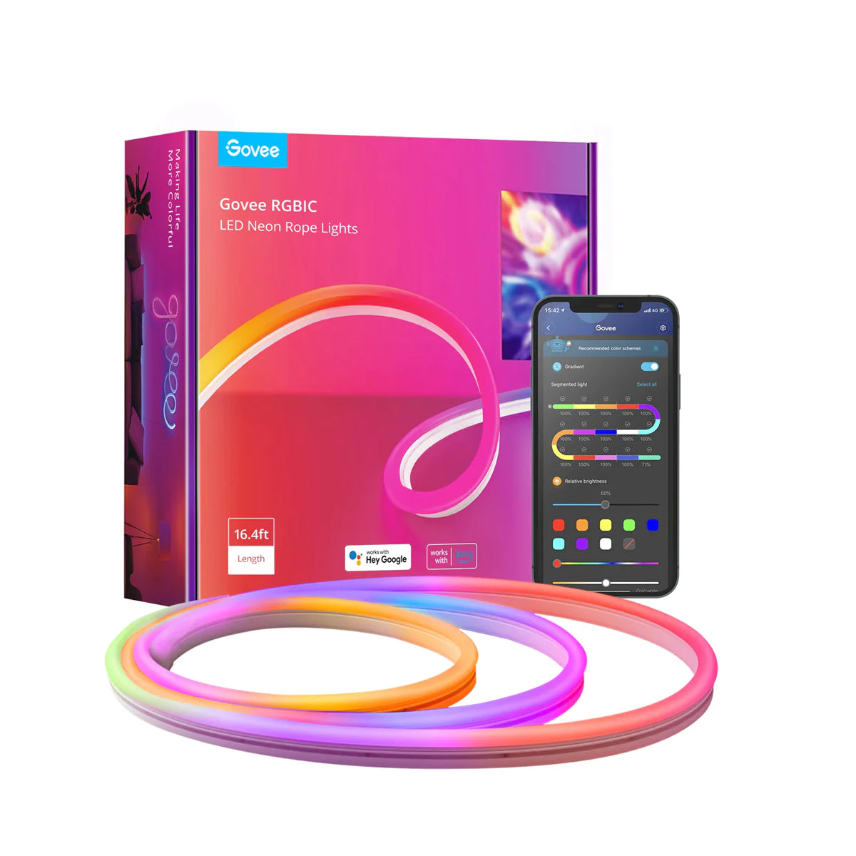 Govee 霓虹燈 LED 燈條 (5M)【香港行貨】 – eDigiBuy