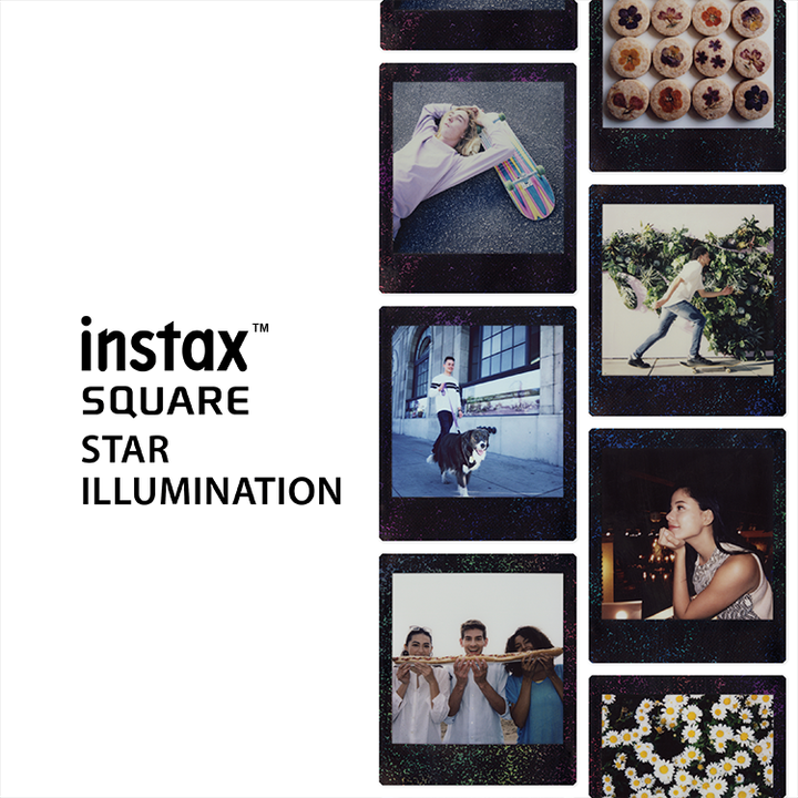 Fujifilm Instax Square Film (Black) 富士即影即有正方形菲林相紙 10 張