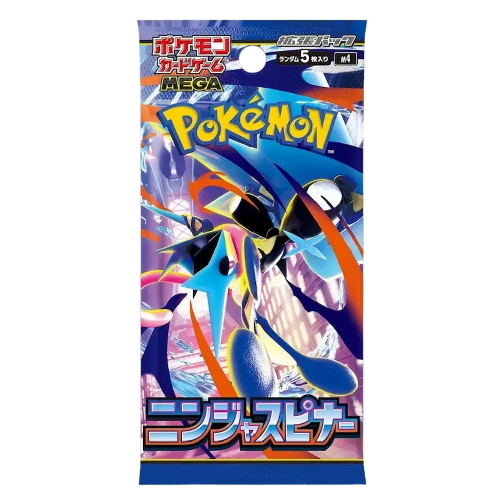 [現貨日版] Pokémon 寶可夢 Ninja Spinner BOX 忍者飛旋【M4】