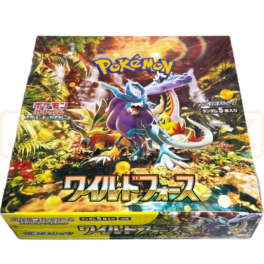 [日版] Pokémon 寶可夢 Wild Force BOX 狂野之力【SV5k】