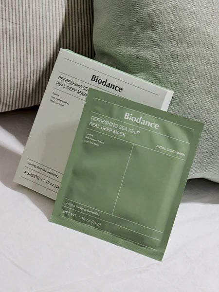 Biodance Refreshing Sea Kelp Real Deep Mask 清爽海帶真深層面膜【平行進口】