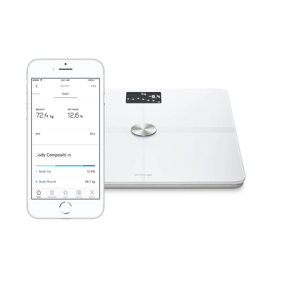 Withings Body+ Body Composition Wi-Fi 智能體重磅【香港行貨】 - eDigiBuy