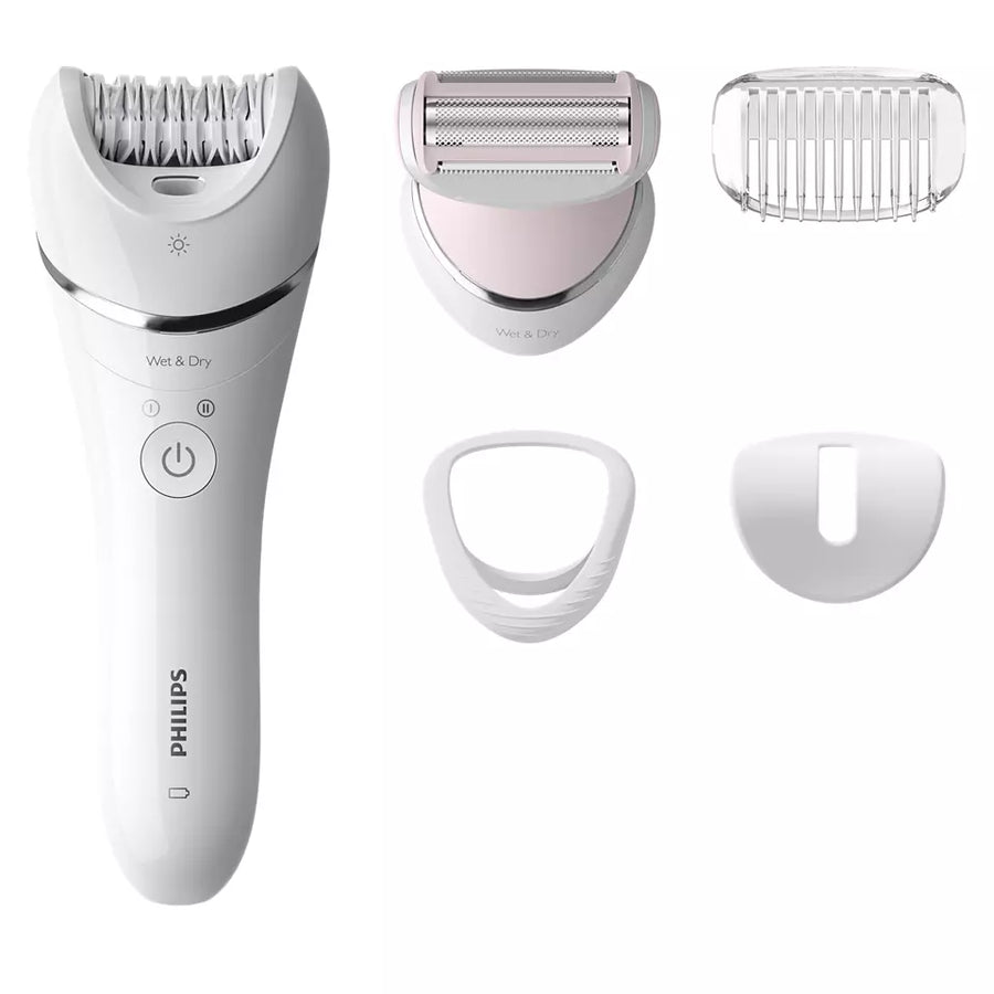 Philips Epilator Series 8000 乾濕全身脫毛機  BRE710【香港行貨】 - eDigiBuy