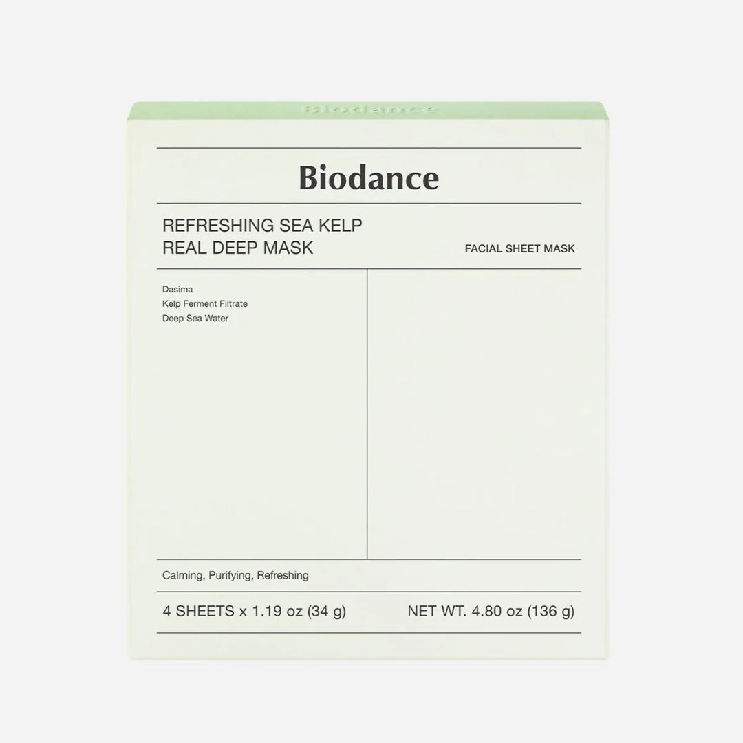 Biodance Refreshing Sea Kelp Real Deep Mask 清爽海帶真深層面膜【平行進口】