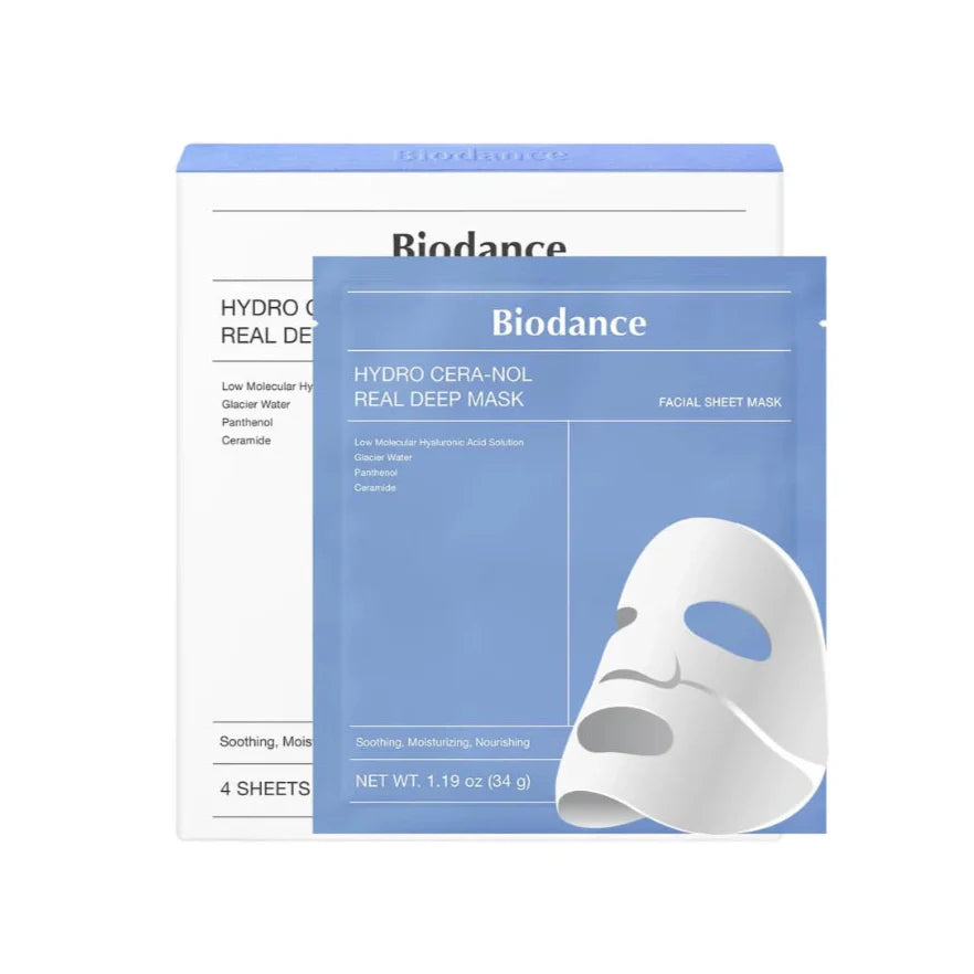Biodance Hydro Cera-nol Real Deep Mask 深層保濕鎮靜舒緩面膜【平行進口】