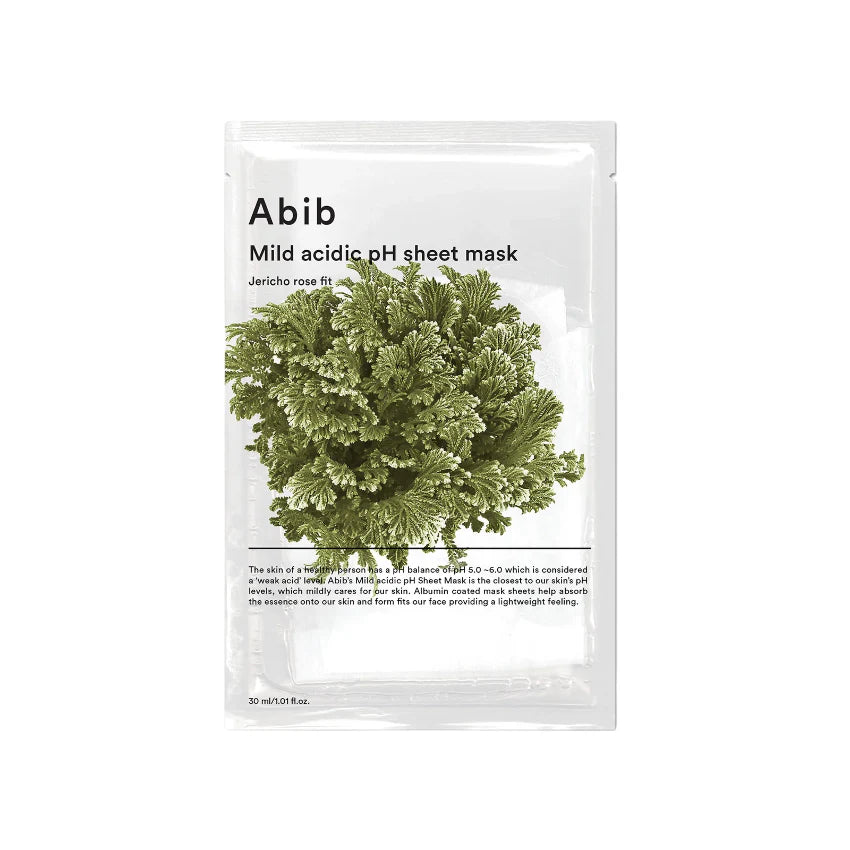 Abib 弱酸性復活草面膜 1盒 (10片)【平行進口】