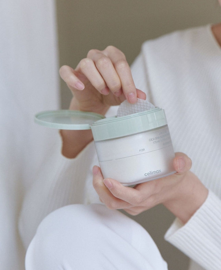 Celimax Jiwoogae Cica BHA Blemish Toner Pad 祛痘爽膚棉 60pads【平行進口】