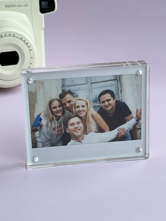 [加購價 $5] Fujifilm Instax Acrylic Display Frame + Wooden Photo Accessory