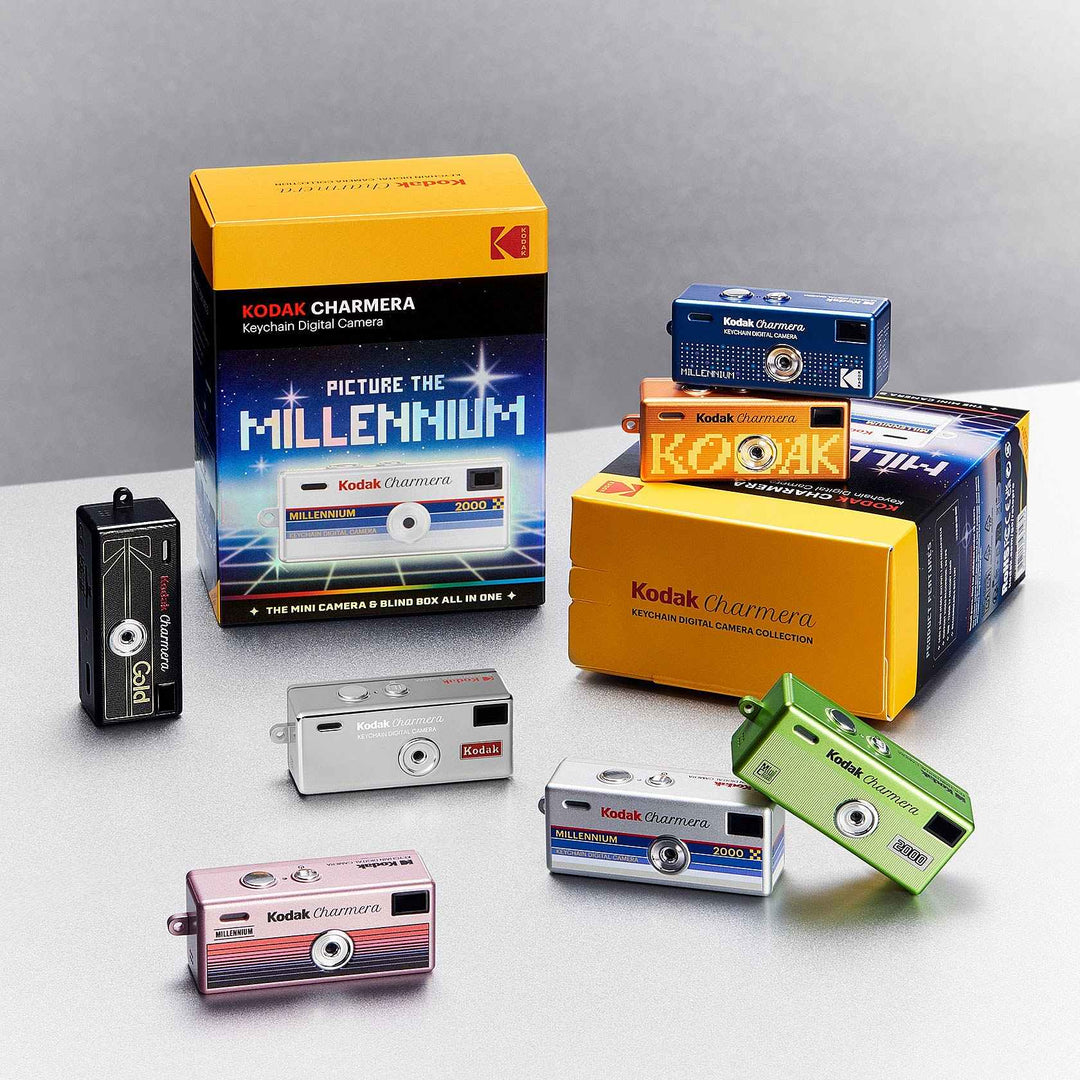 Kodak Charmera Millenium 鑰匙圈數位相機盲盒 千禧美學 顏色隨機出貨【平行進口】