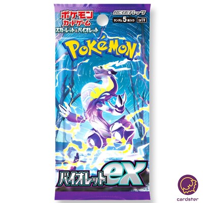 [日版] Pokémon 寶可夢 Violet ex BOX 紫ex【SV1v】