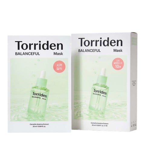 Torriden Balanceful 積雪草保濕鎮靜面膜 10ea【平行進口】