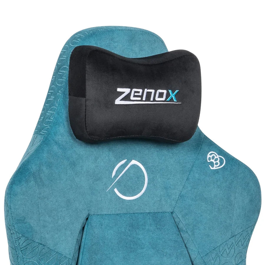Zenox 木星Mk-2 電競椅 (Davis 布料 / 孔雀綠)【香港行貨】